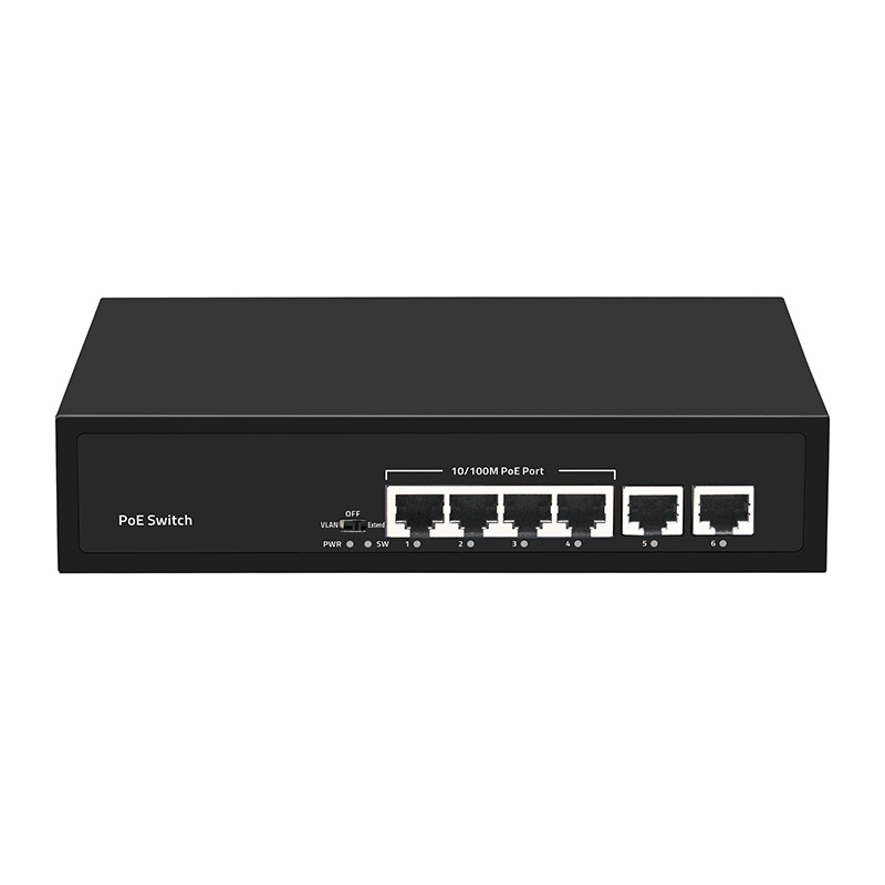4 Ports 100Mbps PoE Switch