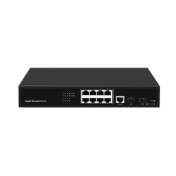 10-Port Managed Gigabit Intelligent Ethernet Switch