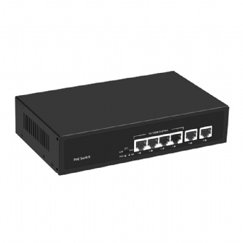 4 Ports 100Mbps PoE Switch