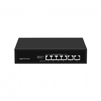 1000Mbps 4 ports PoE switch