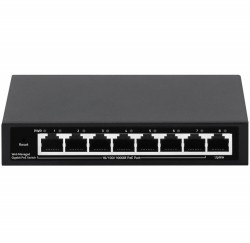 8 Port Gigabit Web Managed Ethernet POE Switch