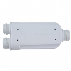 1 to 2 waterproof poe extender outdoor installation for surveillance system