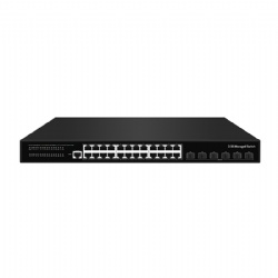 30 Port L3 Managed 10G Uplink 2.5G Ethernet Switch