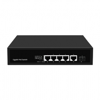 4 ports 1000Mbps PoE switch